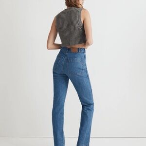 Madewell The '90s Straight Utility Jean in Fenwood Wash Size 29